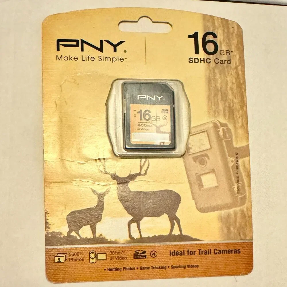5/$25 PNY 16GB SDHC Card NWT NIP